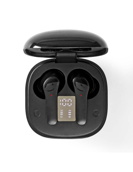 NEDIS Écouteurs sans fil Bluetooth 3 paires d'embouts (S/M/L)