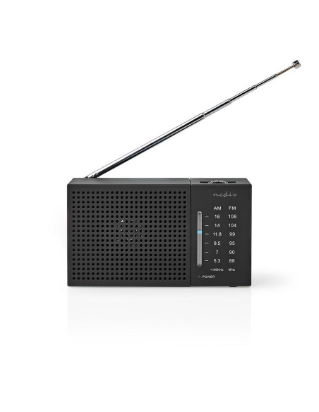 NEDIS Radio 1.5 W Format de Poche Réglage Analogique