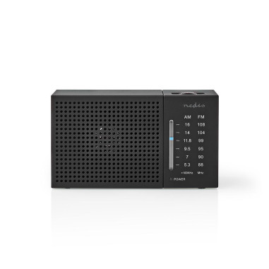 NEDIS Radio 1.5 W Format de Poche Réglage Analogique