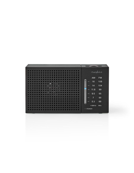 NEDIS Radio 1.5 W Format de Poche Réglage Analogique