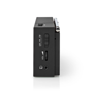 NEDIS Radio 1.5 W Format de Poche Réglage Analogique