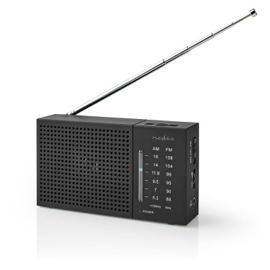 NEDIS Radio 1.5 W Format de Poche Réglage Analogique