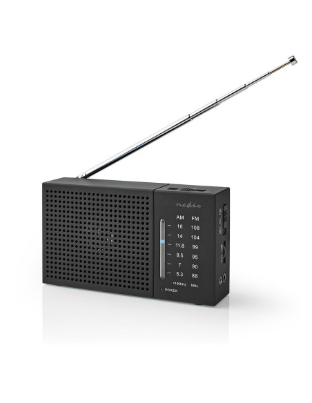 NEDIS Radio 1.5 W Format de Poche Réglage Analogique