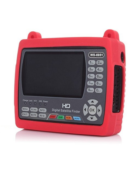 SATLINK WS6951 Reconditionné HD Mesureur de Champ Satellite DVB-S2 Ecran 4.3" Couleur TFT