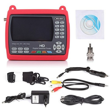 SATLINK WS6951 Reconditionné HD Mesureur de Champ Satellite DVB-S2 Ecran 4.3" Couleur TFT