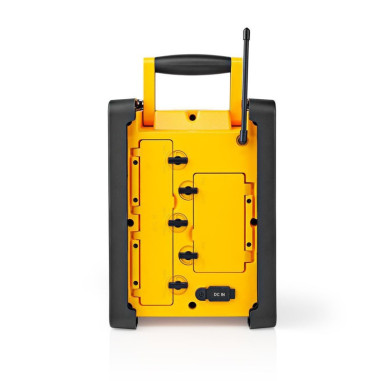 Pack NEDIS Radio FM de Chantier + Radiateur Electrique Soufflant 200W