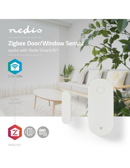 Capteur intelligent porte / Fenêtre Zigbee 3.0 Alimenté par pile