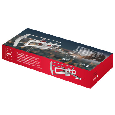 FAGOR AURA D2 Antenne TNT Mini Gain 12dB LTE 5G (C21-48) Rateau TV UHF Terrestre
