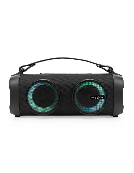 NEDIS Enceinte Bluetooth Party Boombox 5 hrs 2.0 24 W Lecture Multimédia