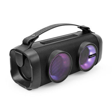 NEDIS Enceinte Bluetooth Party Boombox 5 hrs 2.0 24 W Lecture Multimédia
