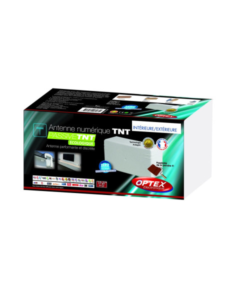 OPTEX Antenne Ecologique PRO ideal Mobilhome Discret tnt Terrestre