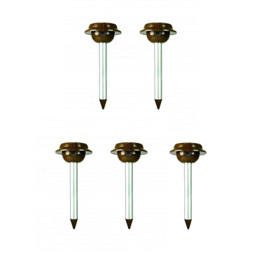 LOT 5 x WK2030 SOLAR SNAKE REPELLER Répulsif Solaire Anti Serpents Lézars Jardin Repousse Serpent