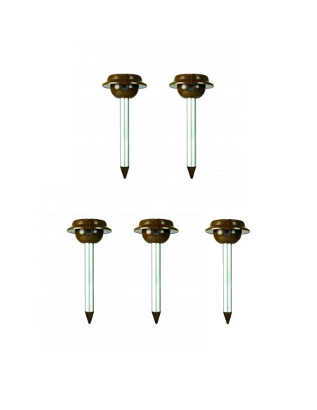 LOT 5 x WK2030 SOLAR SNAKE REPELLER Répulsif Solaire Anti Serpents Lézars Jardin Repousse Serpent