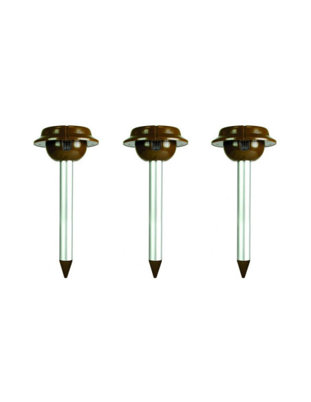 PACK 3 WEITECH  Répulsifs Solaires Anti-serpent Lézar Jardin Repousse Serpent