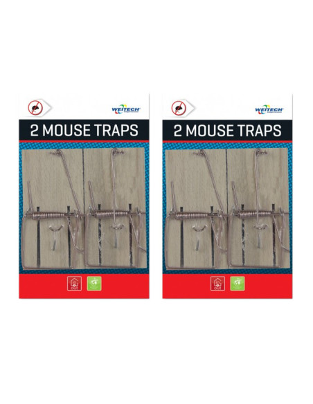 PACK WEITECH 2X Lot de 2 Tapettes souris piège
