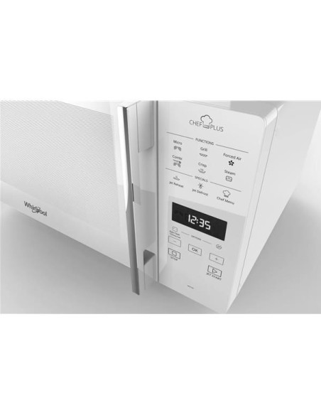 WHIRLPOOL Micro-ondes 800W 25L 6 niveaux de puissance