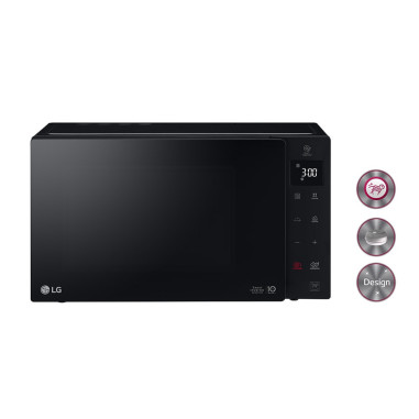 LG  Micro-ondes posable 1000W 25L Solo NeoChef Noir
