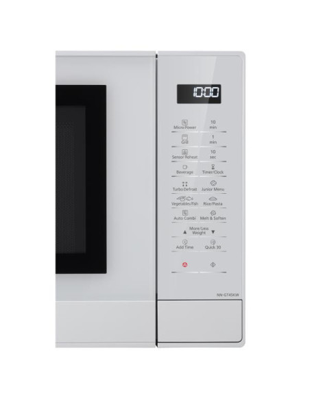 PANASONIC Micro-ondes pose libre 31L 1000W 7 niveaux Blanc