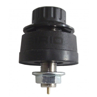 SIRIO Embase N PL Diamètre 12 mm Noir