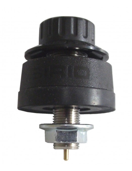 SIRIO Embase N PL Diamètre 12 mm Noir