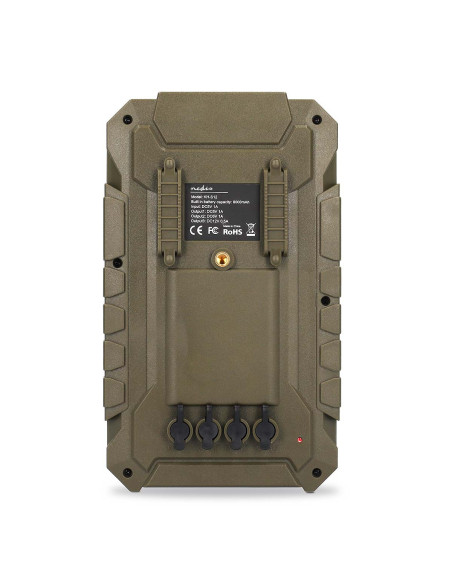 NEDIS Panneau Solaire 12V Pour Caméra de Chasse