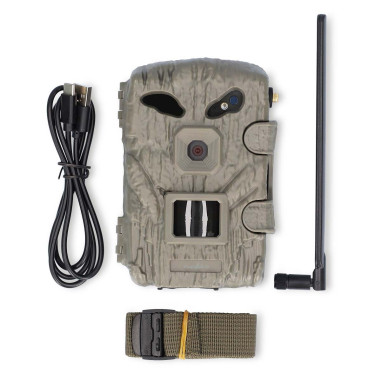 Pack NEDIS Caméra de Chasse Full HD Vision Nocturne + Panneau Solaire 12V