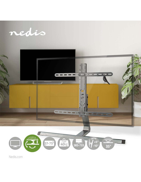 NEDIS Support TV Full Mouvement Intégral  37-75"  Inclinable Rotatif