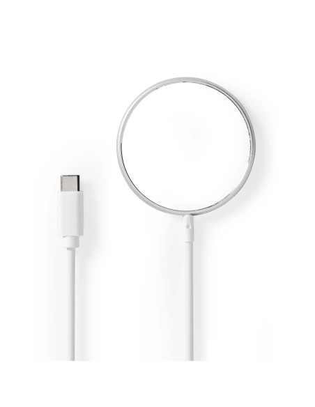 NEDIS Chargeur Sans Fil Câble Extra-Long Avec Connecteur USB-C