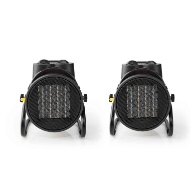 Pack NEDIS 2x Radiateur Electrique Soufflant Industriel 2000W
