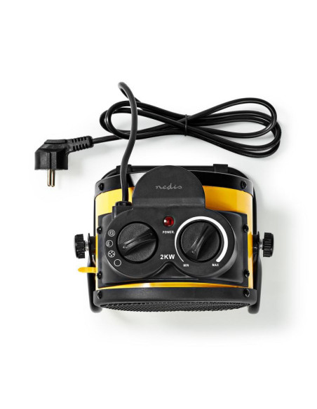 Pack NEDIS 2x Radiateurs Electrique Soufflant Industriel 2000W