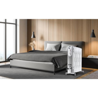 SUPRA Radiateur A Bain D'Huile 2500 W Thermostat Mécanique