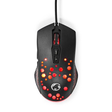 Souris De Jeu Filaire 7 Boutons Programmables RGB 12 Modes d'Eclairage
