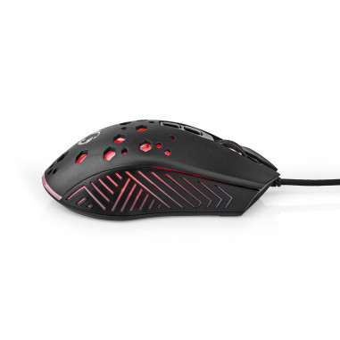 Souris De Jeu Filaire 7 Boutons Programmables RGB 12 Modes d'Eclairage