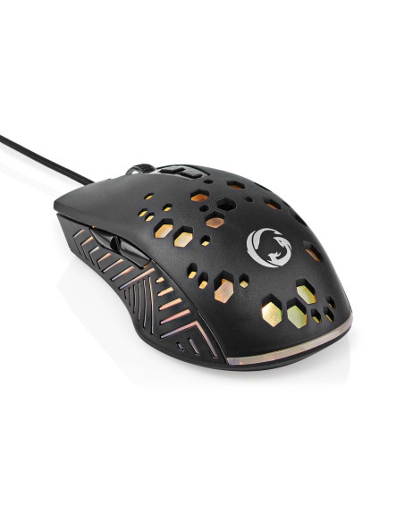 Souris De Jeu Filaire 7 Boutons Programmables RGB 12 Modes d'Eclairage