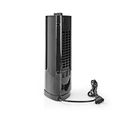 PACK NEDIS 2X Ventilateur Colonne de Bureau Hauteur 30 cm 3 Vitesses Oscillation