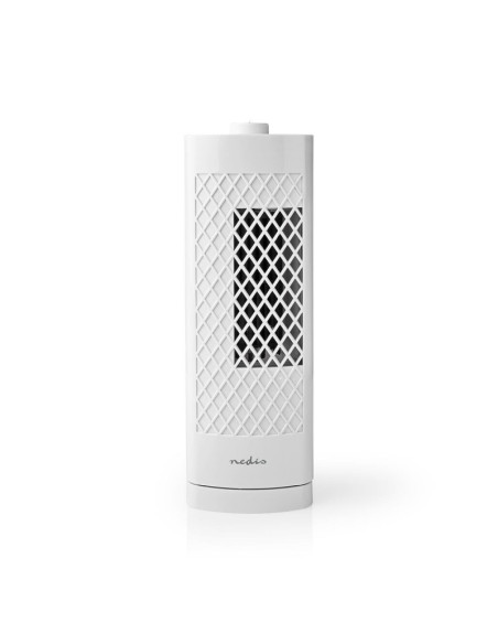 PACK NEDIS 2X Ventilateur Colonne de Bureau Hauteur 30 cm 3 Vitesses Oscillation
