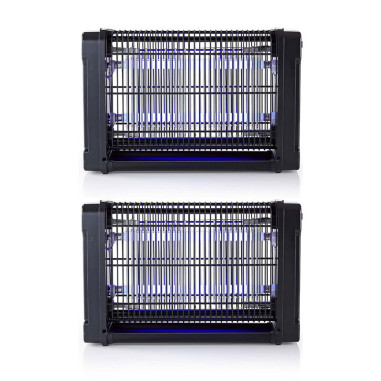PACK 2 NEDIS Destructeurs d'insectes Electriques 16W Lampes Anti-Moustique 50m2
