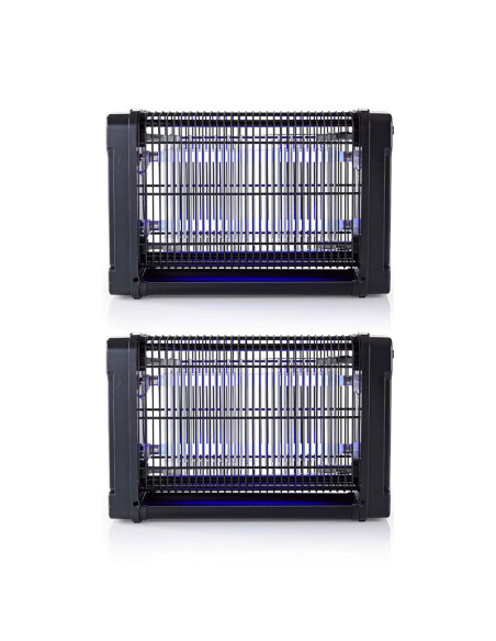 PACK 2 NEDIS Destructeurs d'insectes Electriques 16W Lampes Anti-Moustique 50m2