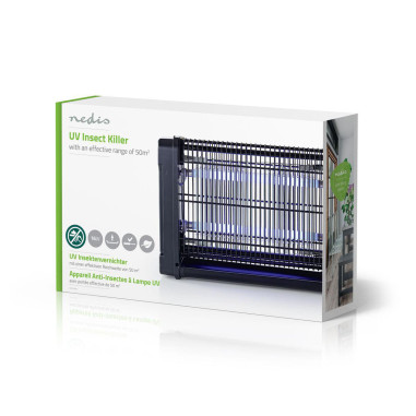 PACK 2 NEDIS Destructeurs d'insectes Electriques 16W Lampes Anti-Moustique 50m2