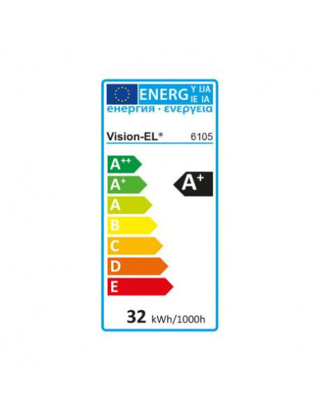 VISION-EL Projecteur LED Piscine 12 VAC 32W RGB + Télécommande RF