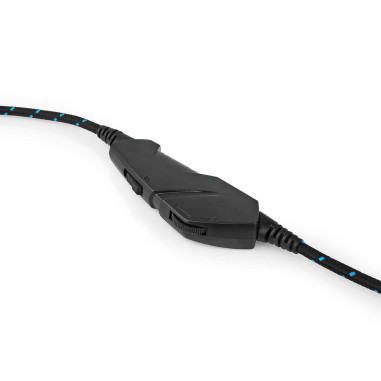 NEDIS Casque de jeu Tour d'oreille Stereo USB Type-A  Rabattable