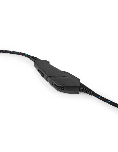 NEDIS Casque de jeu Tour d'oreille Stereo USB Type-A  Rabattable