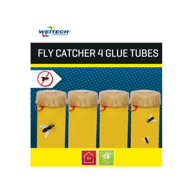 WEITECH Pack 2x Glue Tubes Elimine mouches et moucherons