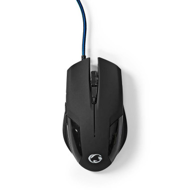 NEDIS Souris de jeu  Filaire  DPI: 1200 / 2400 / 4800 / 7200