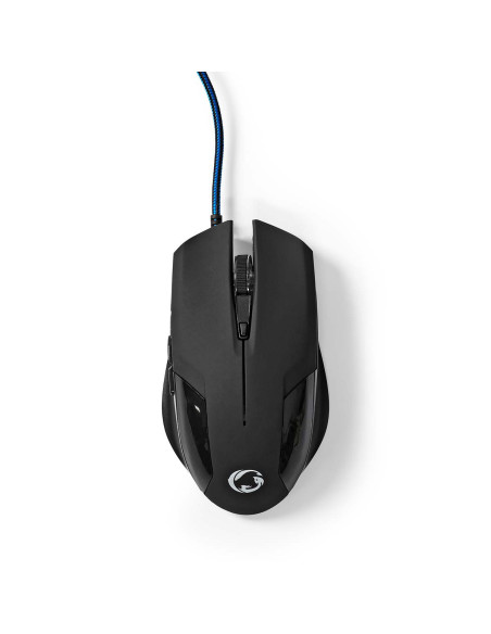 NEDIS Souris de jeu  Filaire  DPI: 1200 / 2400 / 4800 / 7200