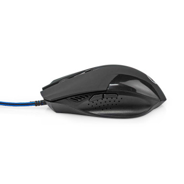 NEDIS Souris de jeu  Filaire  DPI: 1200 / 2400 / 4800 / 7200