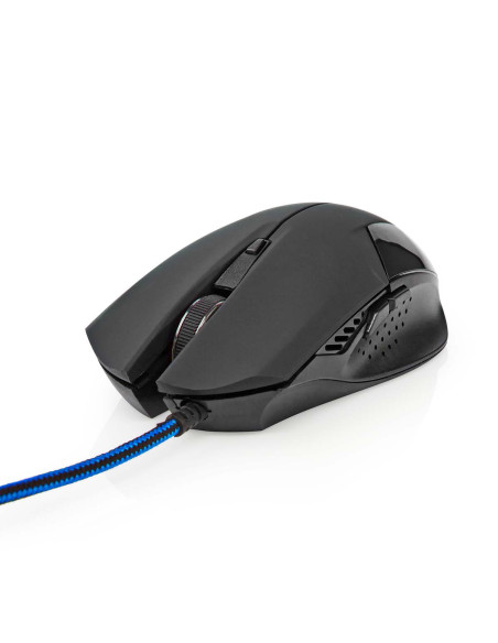 NEDIS Souris de jeu  Filaire  DPI: 1200 / 2400 / 4800 / 7200