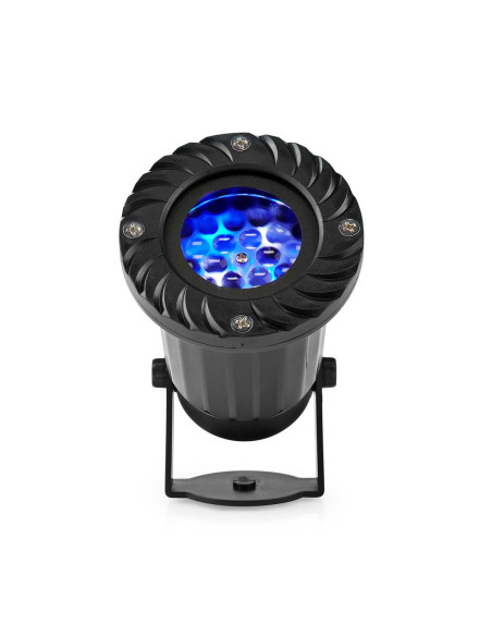 NEDIS Lumière Décorative Projecteur à LED pour Flocons De neige Intérieur Extérieur
