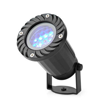 NEDIS Lumière Décorative Projecteur à LED pour Flocons De neige Intérieur Extérieur