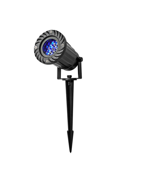 NEDIS Lumière Décorative Projecteur à LED pour Flocons De neige Intérieur Extérieur